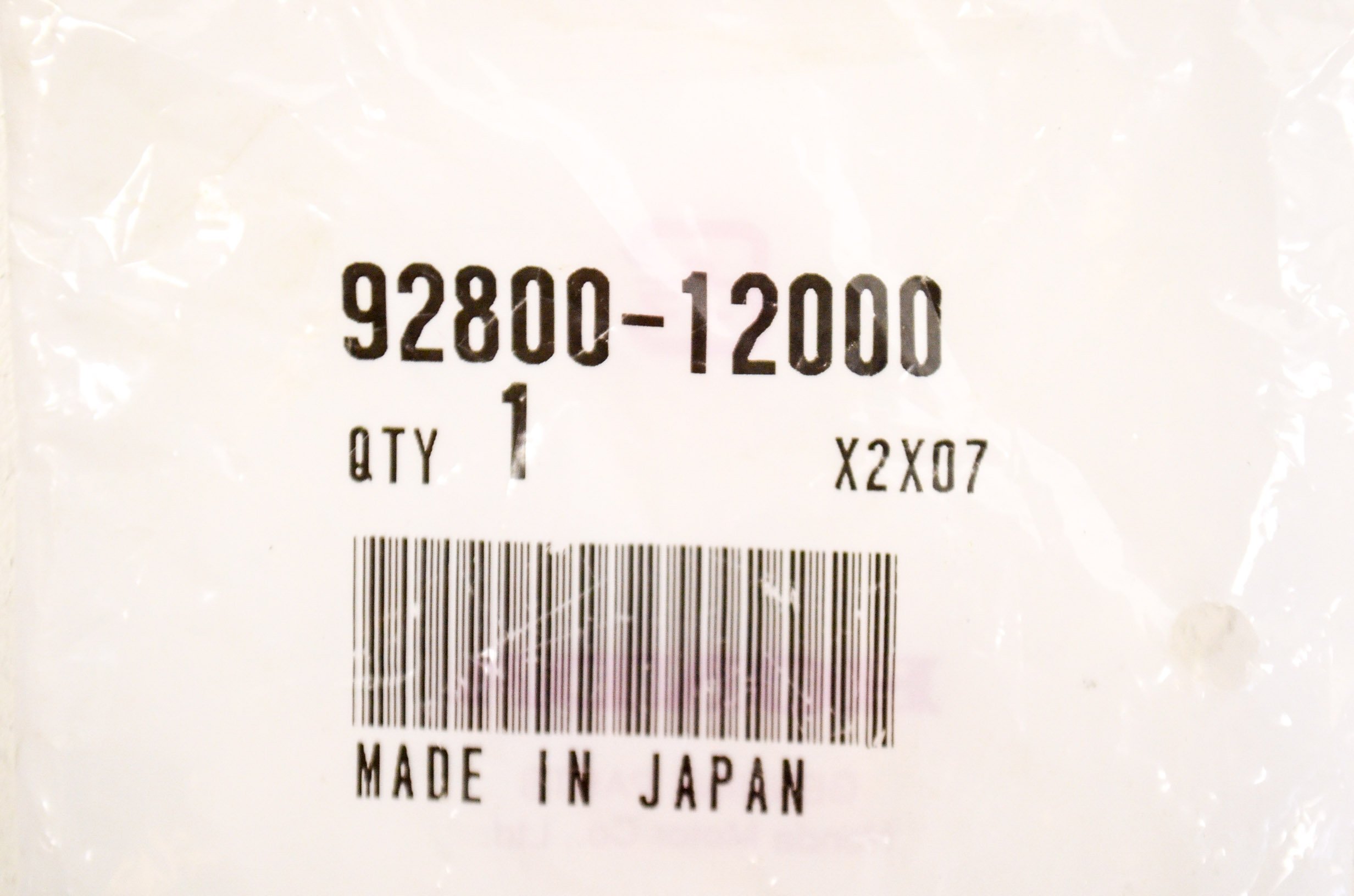 Amazon.com: Honda OEM 92800-12000 Drain (12Mm) Bolt : Automotive