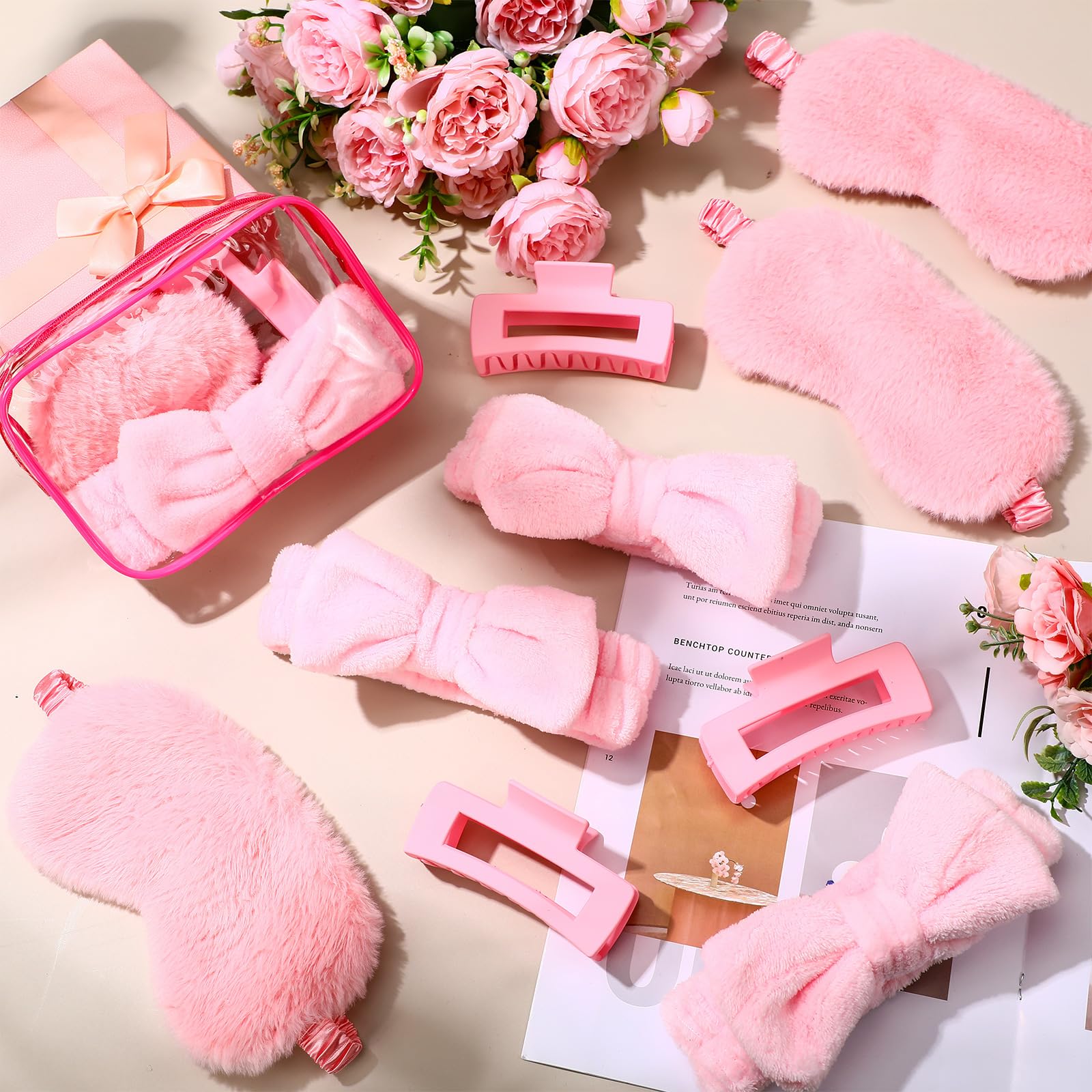 Amazon.com : Hoteam 24 Pcs Spa Party Favors Supplies 6 Spa  display picture 2