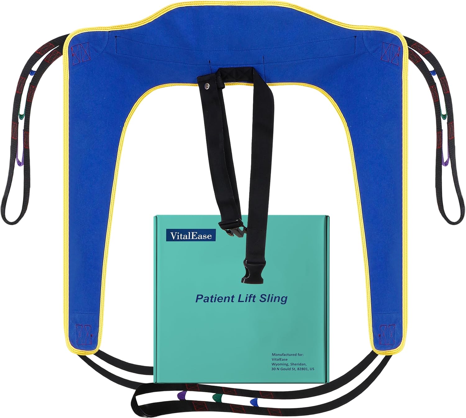 Lift Sling for Toileting with Torso Belt, Transfer Sling for Elderly Individuals, Post-Surgery Patients and People with Disabilities, Medical Belt for Lifting Patients-FSA HSA(Medium)