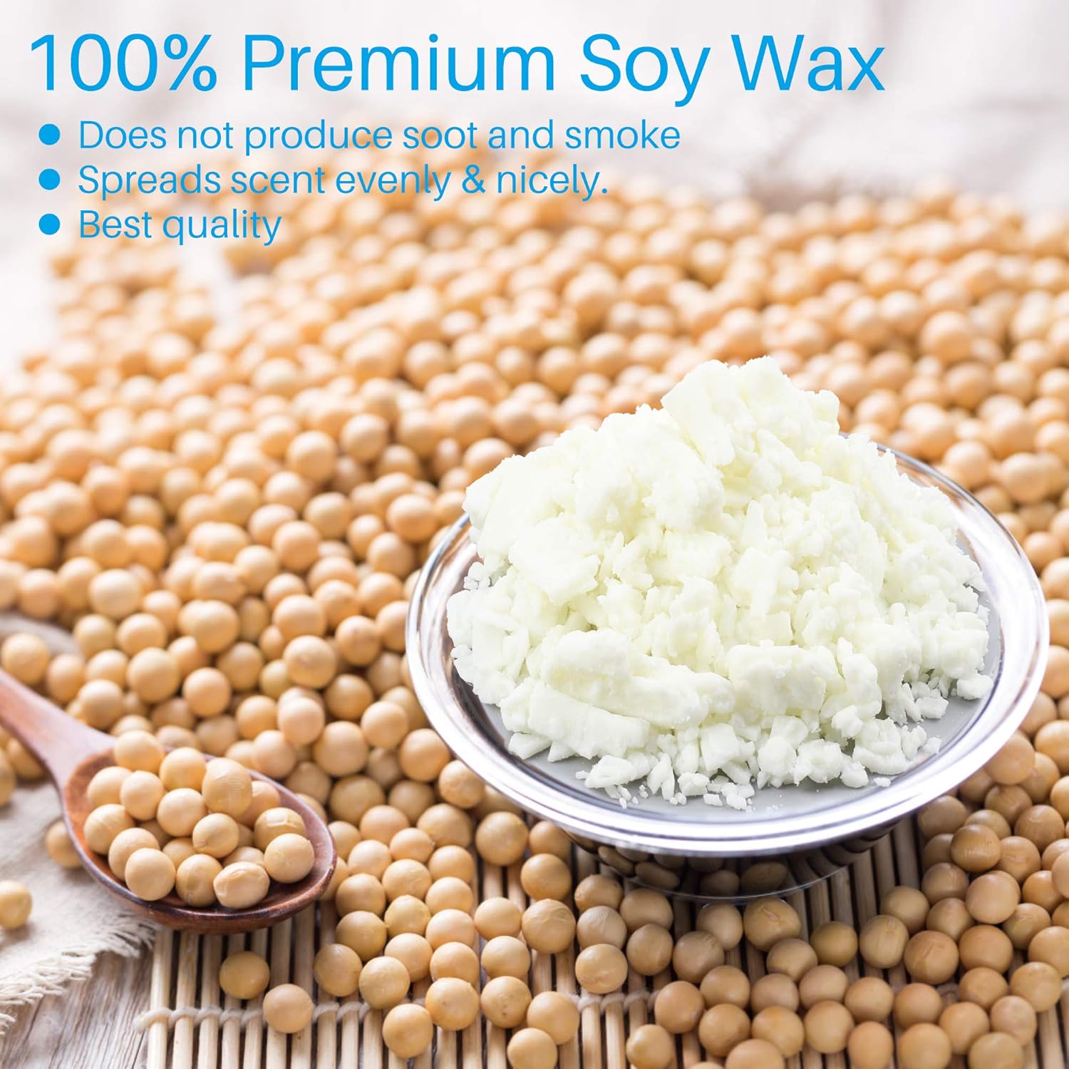 Soy Candle Making Kit for Adults Beginners, Candle Making Supplies & DIY Candle Making Kit, Candle Maker Kit with 2 LB Soy Wax, Fragrance Oils, Color Dyes, Wicks, Melting Pot, Candle Tins & More