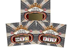 My Casino Night Scratch-Off Slot Machine Cards: The Perfect Party Favors, Business...