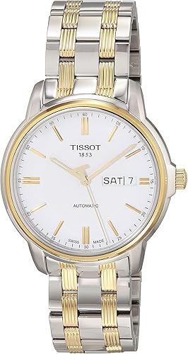 Tissot T0654302203100 Reloj automático suizo de dos tonos para hombre