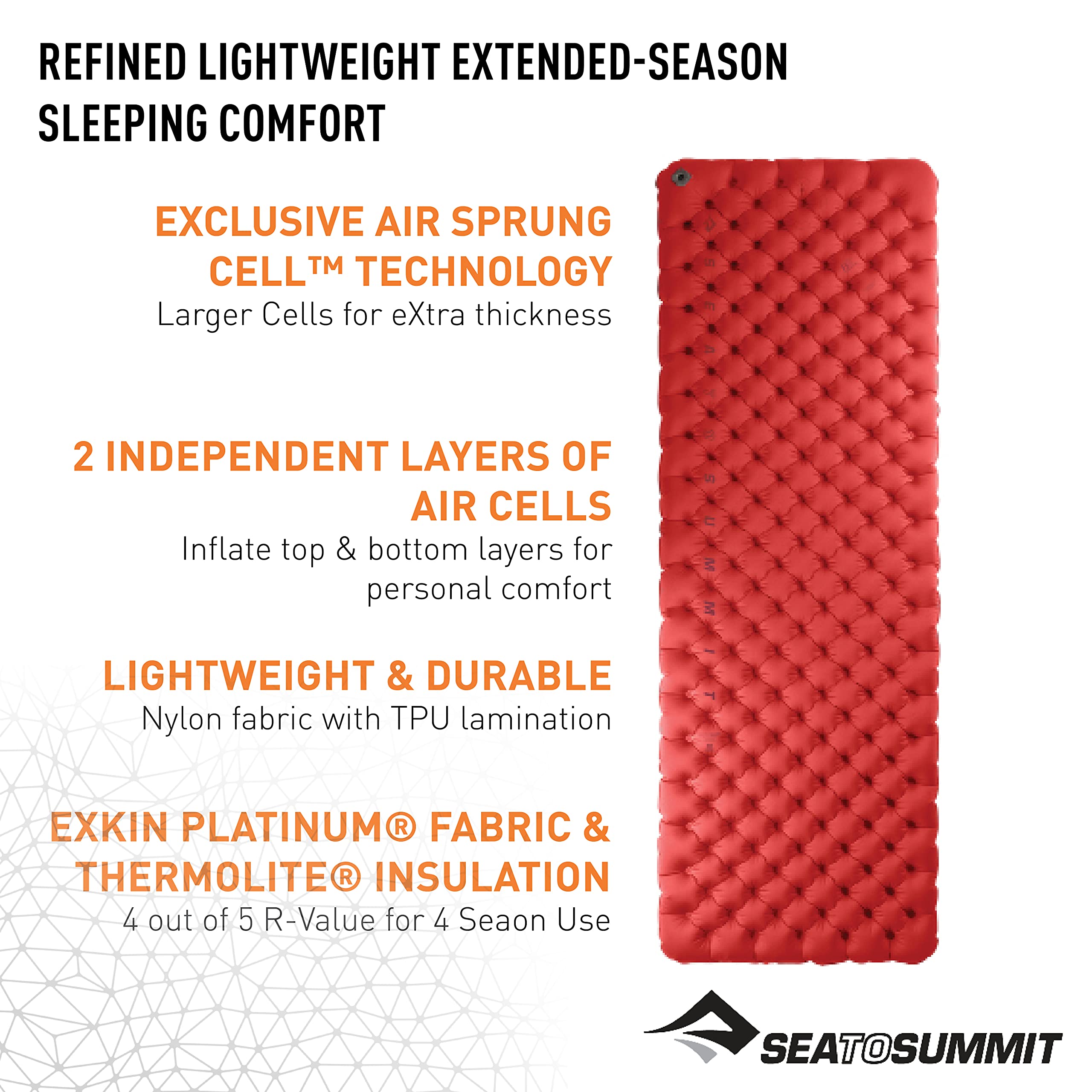 Amazon.com: Sea to Summit Comfort Plus XT Extra-Thick Insulated