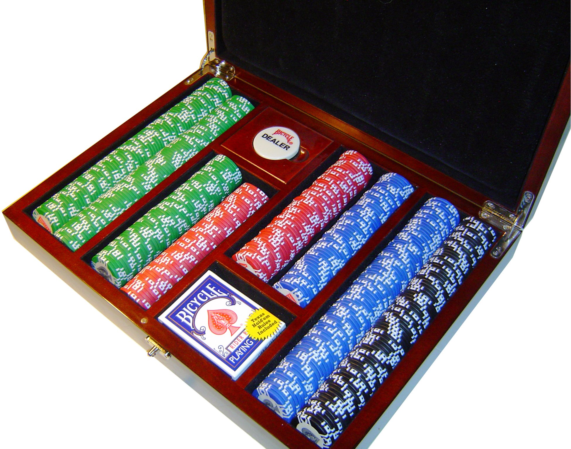 Bicycle Premium Mega Masters 500 11.5-Gram Clay-Filled Poker Chip