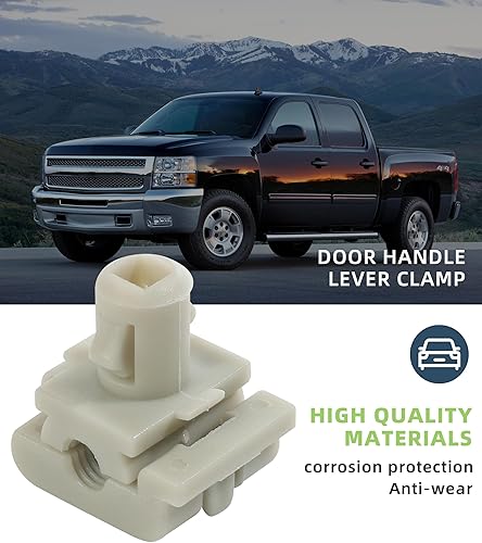 Miniatura 6 de 20 clips de barra de bloqueo de puerta, clips de cierre de barra de bloqueo de puerta trasera y portón trasero, accesorios de automóvil, retenedores