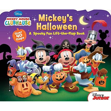 Mickey Mouse Clubhouse: Mickey's Spooktacular Halloween Flap Book