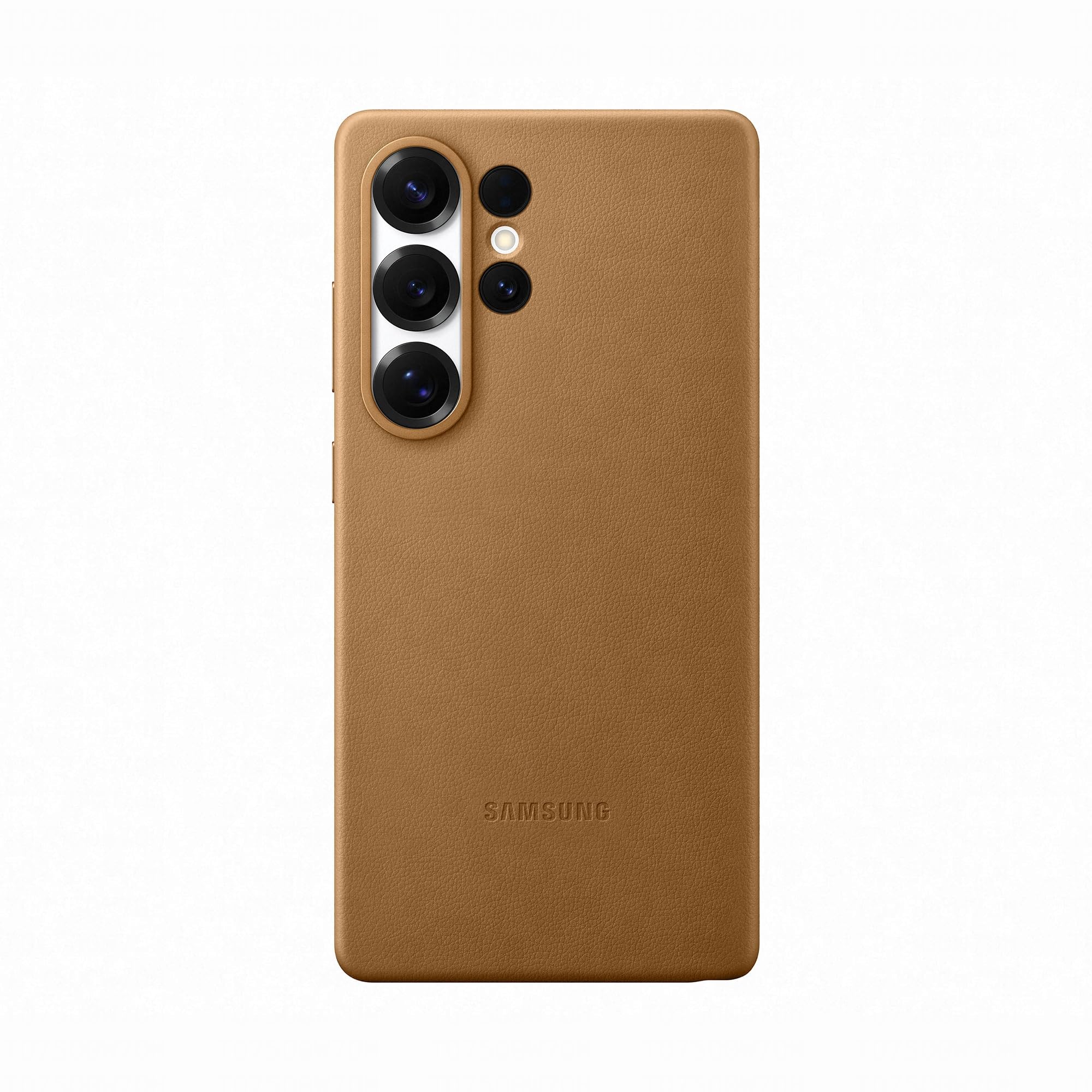 SAMSUNG Kindsuit Case cover morbida colorata per Galaxy S25 Ultra, Camel