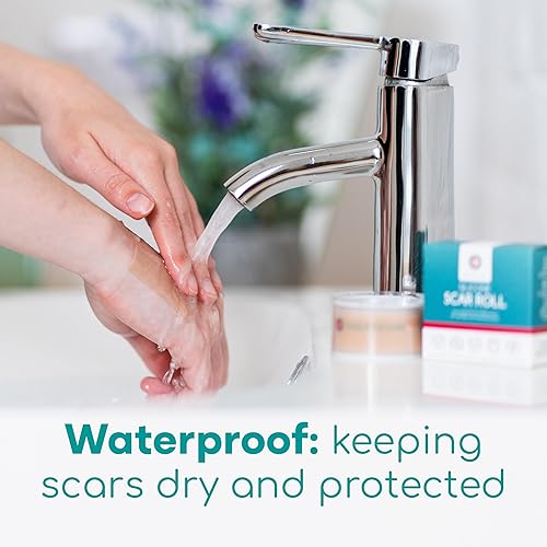 Miniatura 7 de Medi Grade - Rollo de silicona para cicatrices 6.6 ft, hojas reutilizables para eliminar cicatrices con hoja de almacenamiento, hojas de silicona