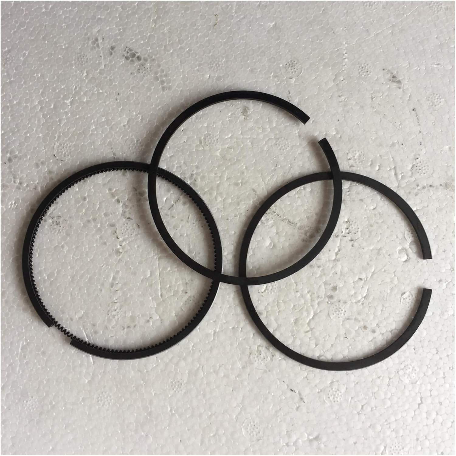 Piston Kit 78mm (Flat Bottom) Fit for 178F 178FS Diesel Engine Piston+Ring+ Pin+ Clip Replacement