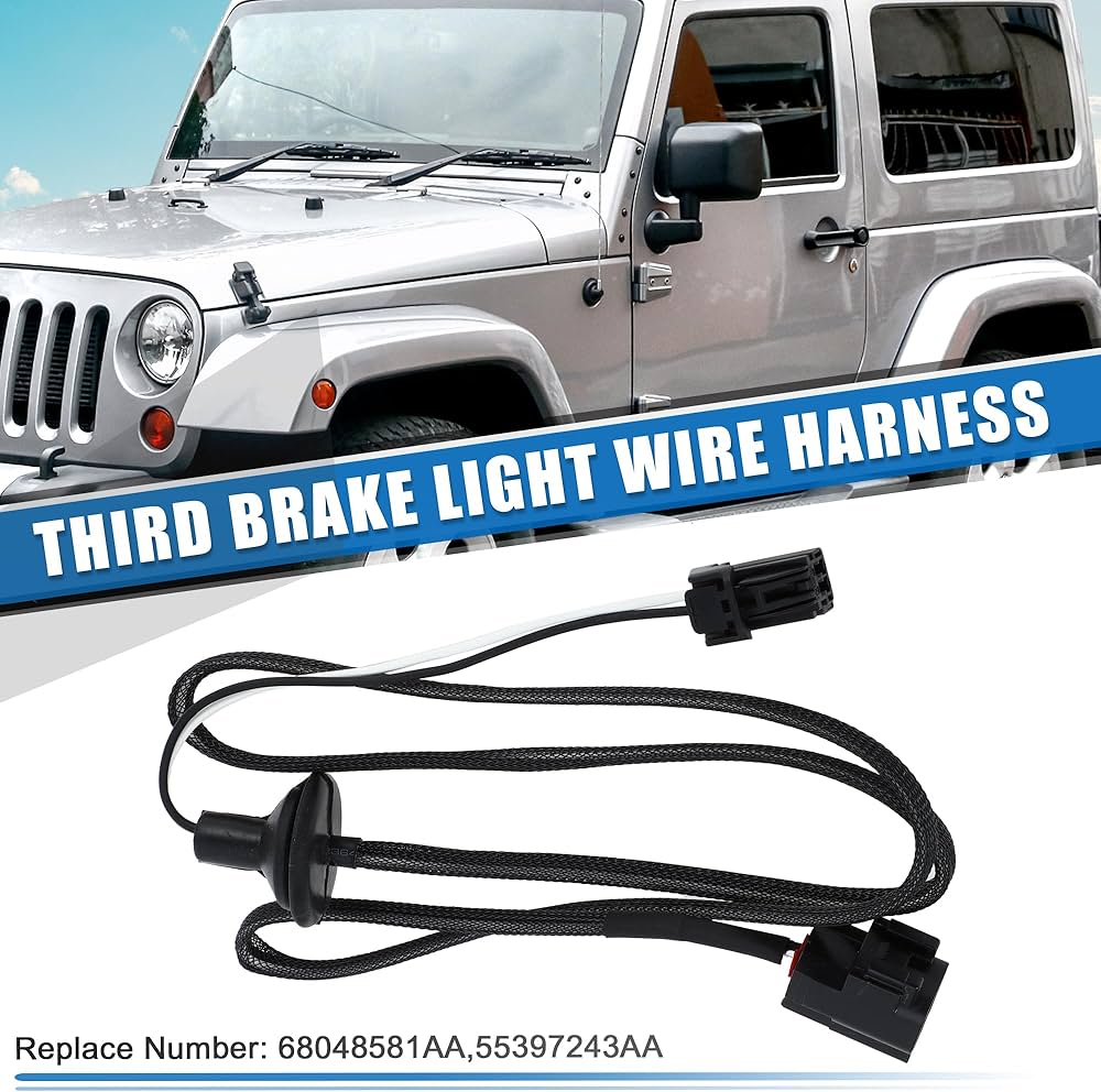 5fk！！！ Amazon.com: uxcell Third Brake Light Wire Harness for Jeep