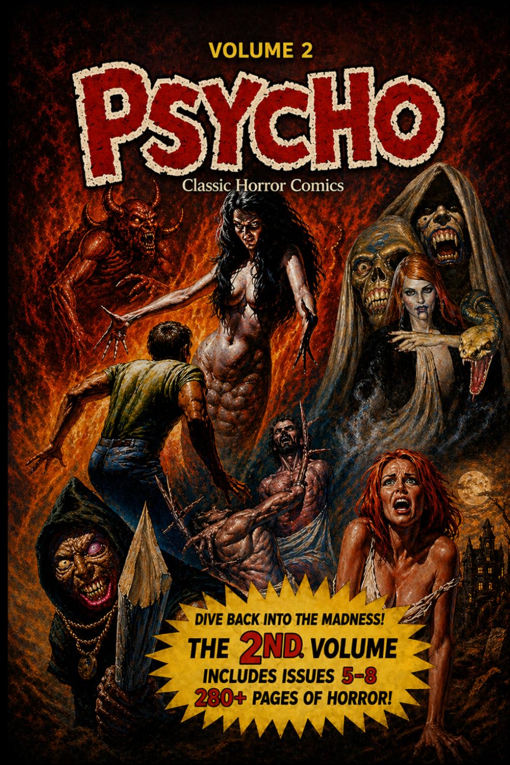 Psycho Classic Horror Comics Vol 2 (Psycho Classic Comic Collection)