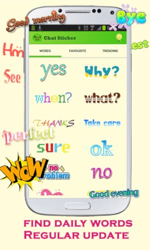WordArt Chat Sticker for LINE Free – vue 4