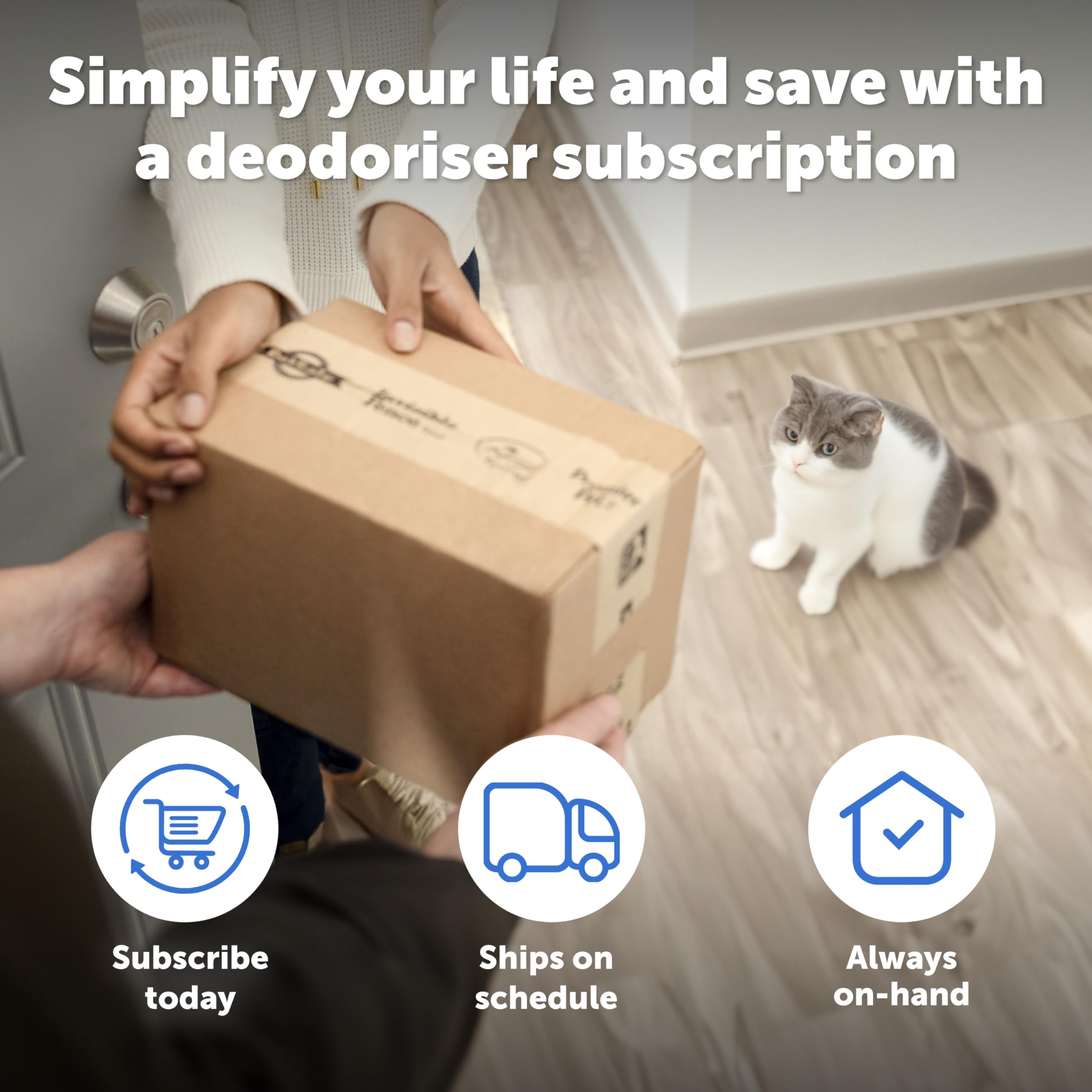 ScoopFree SmartSpin Dezodoratory do kuwety, ciesz się nawet miesiącem lepszej kontroli zapachu dzięki samoczyszczącej kuwecie ScoopFree SmartSpin (2-pak)