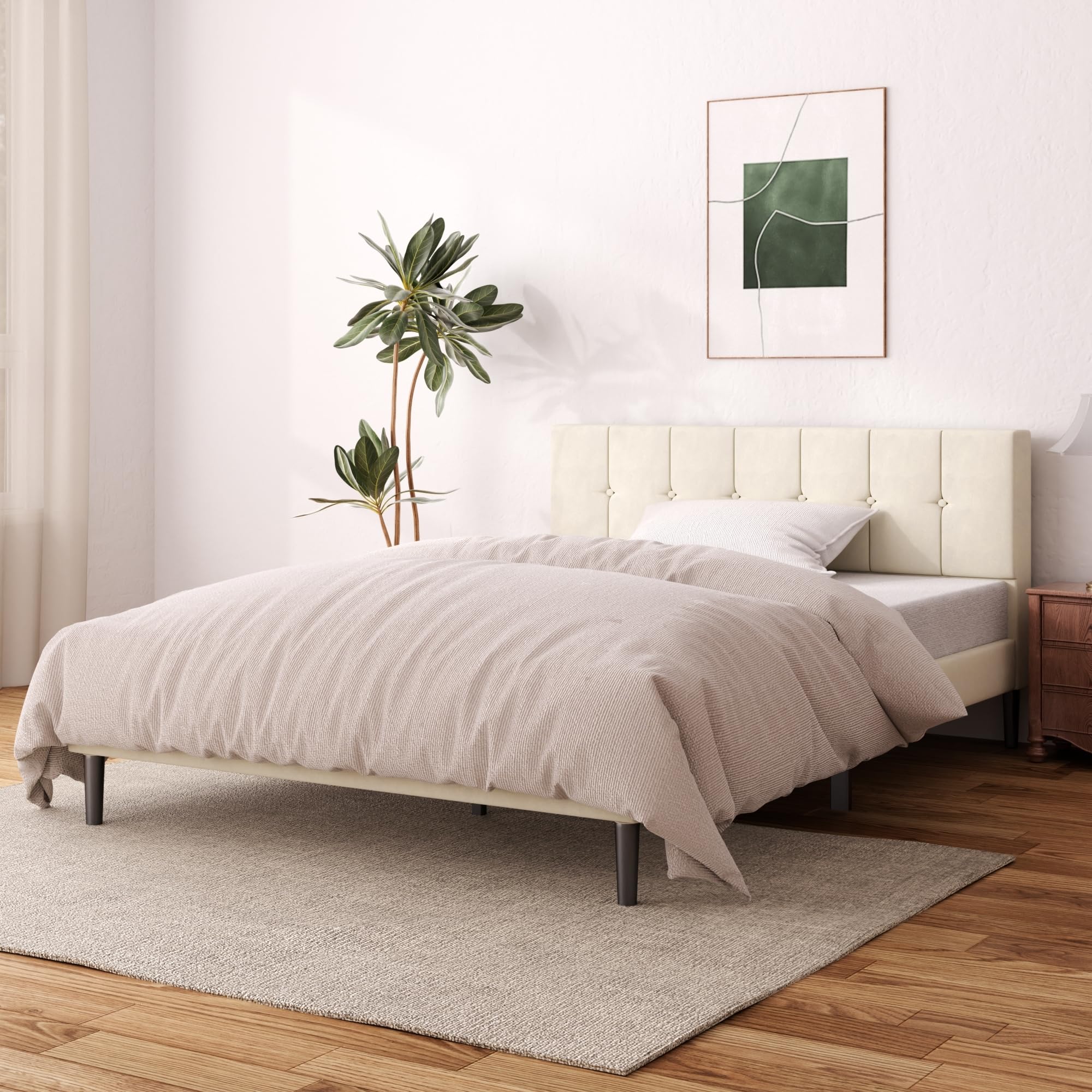 Easy Upholstered Headboard DIY Upholstered Bed Frame Handmade Weekly
