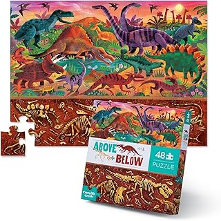 Comprar Crocodile Creek- Dinosaur World Cocodrilo, Dinosaurio Puzzles, Multicolor (3876004)