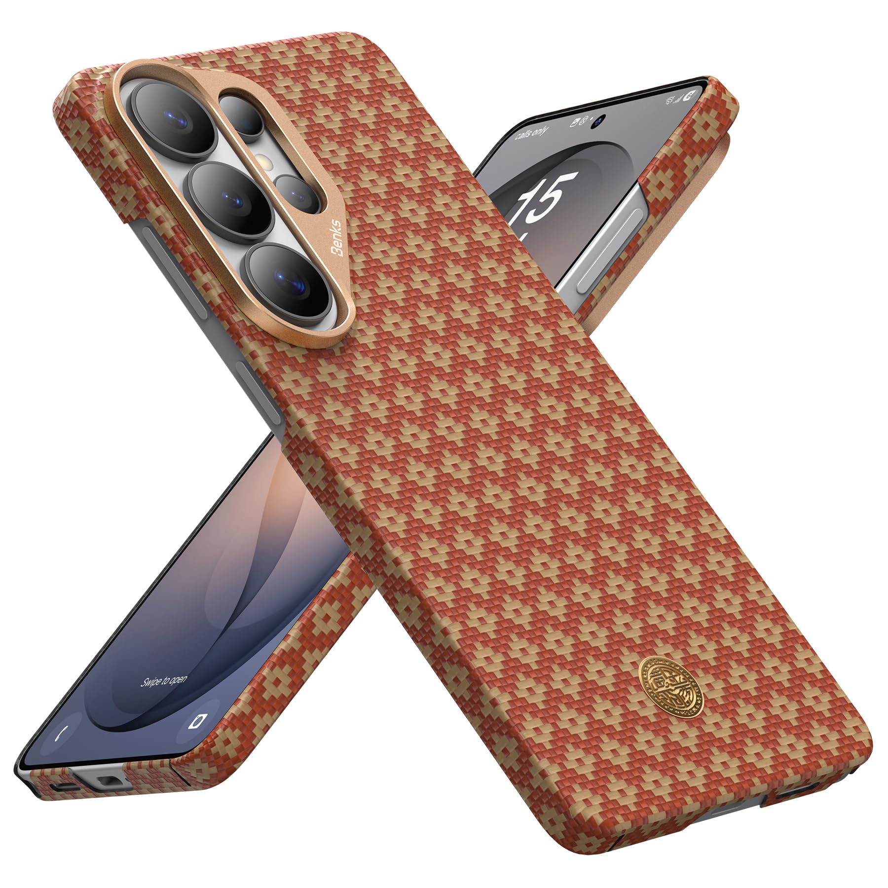 BENKS ArmorAir Hülle für Samsung Galaxy S26 Ultra Handyhülle aus Dupont Kevlar 600D Aramidfaser Magnetische Kratzfest Stoßfestes Schutzhülle