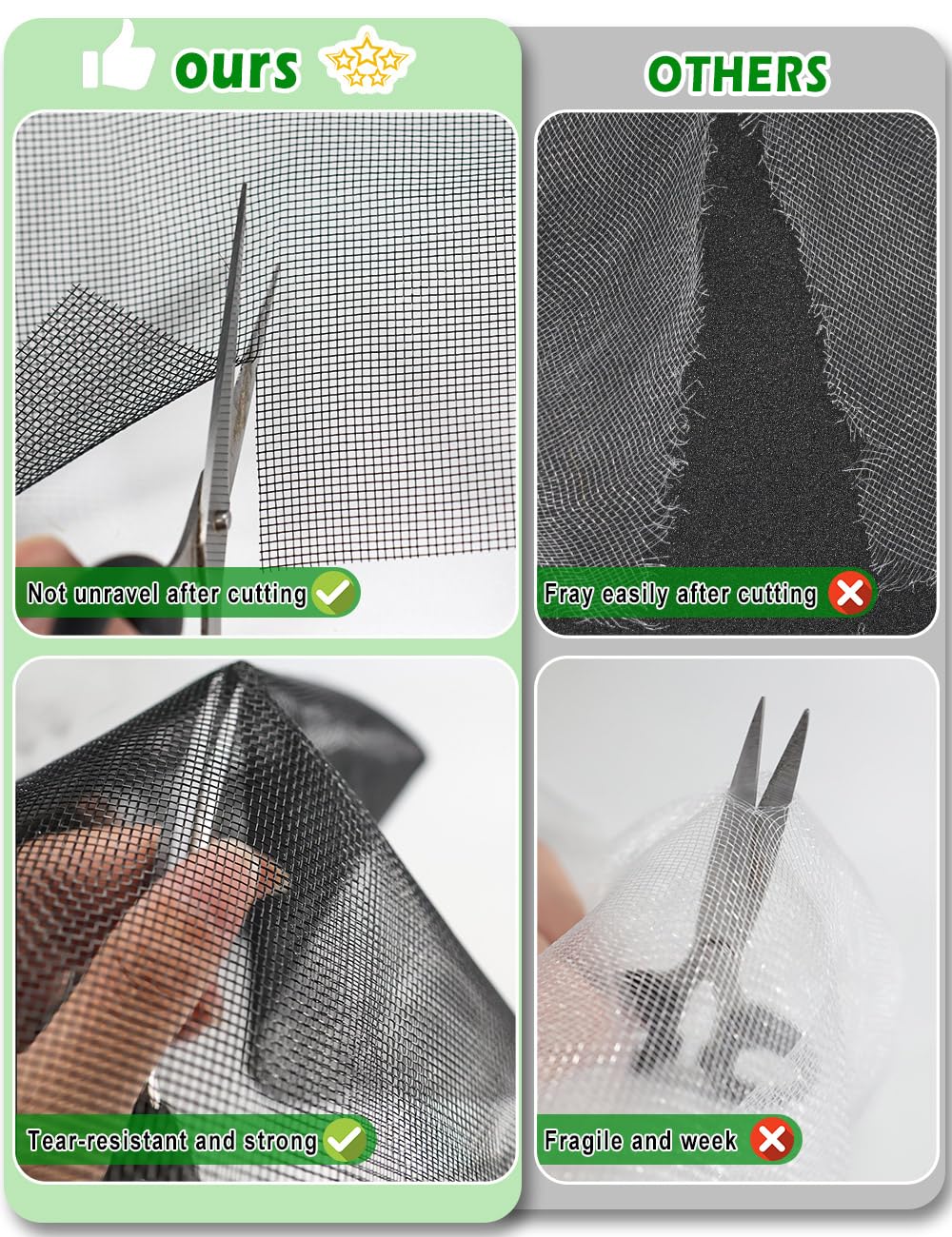 Wohohoho Filet anti-insectes de jardin épais - 2 x 10 m - Ultra fin - Noir - Protection du jardin - Couverture surélevée anti-déformation pour légumes, plantes, fruits, fleurs - Taux d'ombrage de 30 %