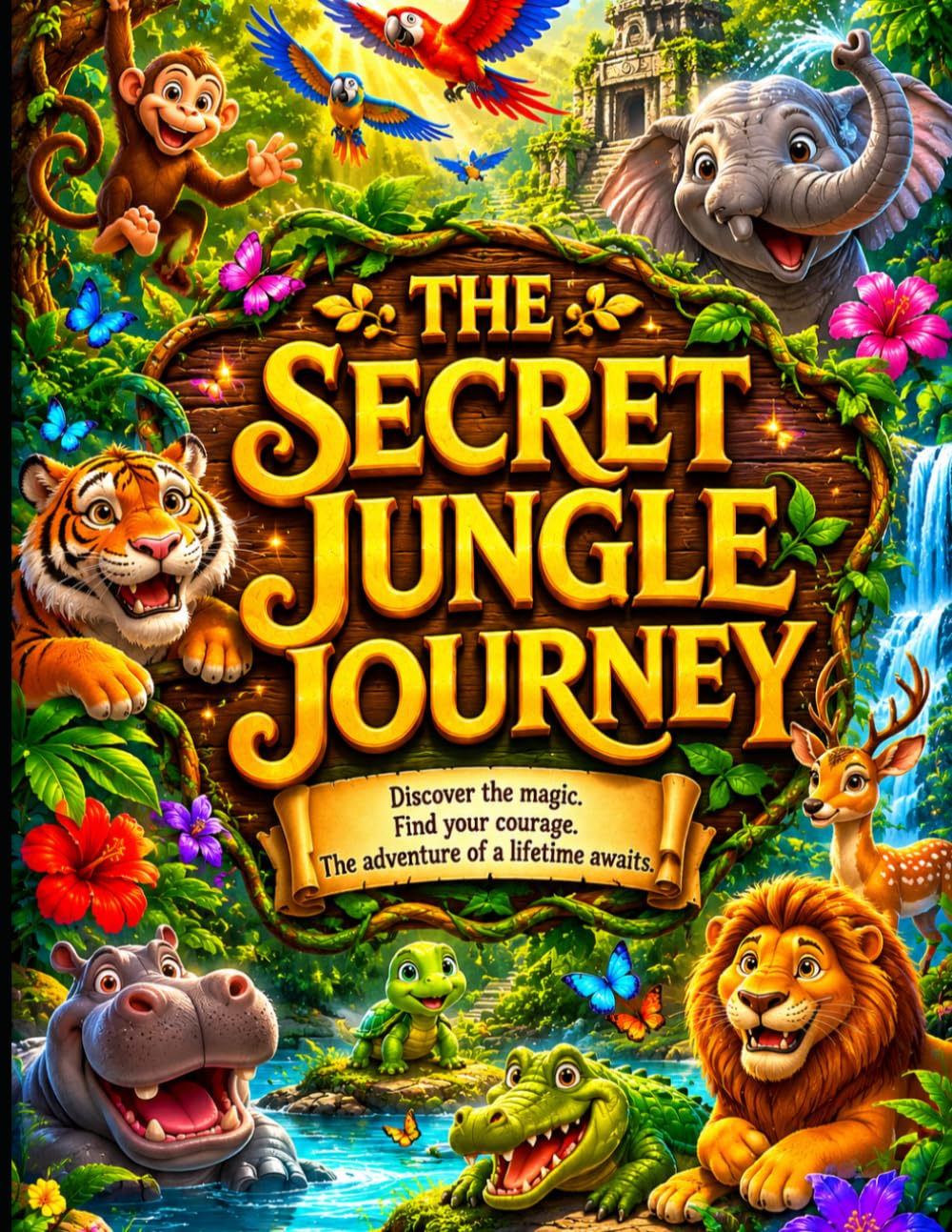 The Secret Jungle Journey: A Magical Adventure of Friendship, Courage, and Discovery for Kids
