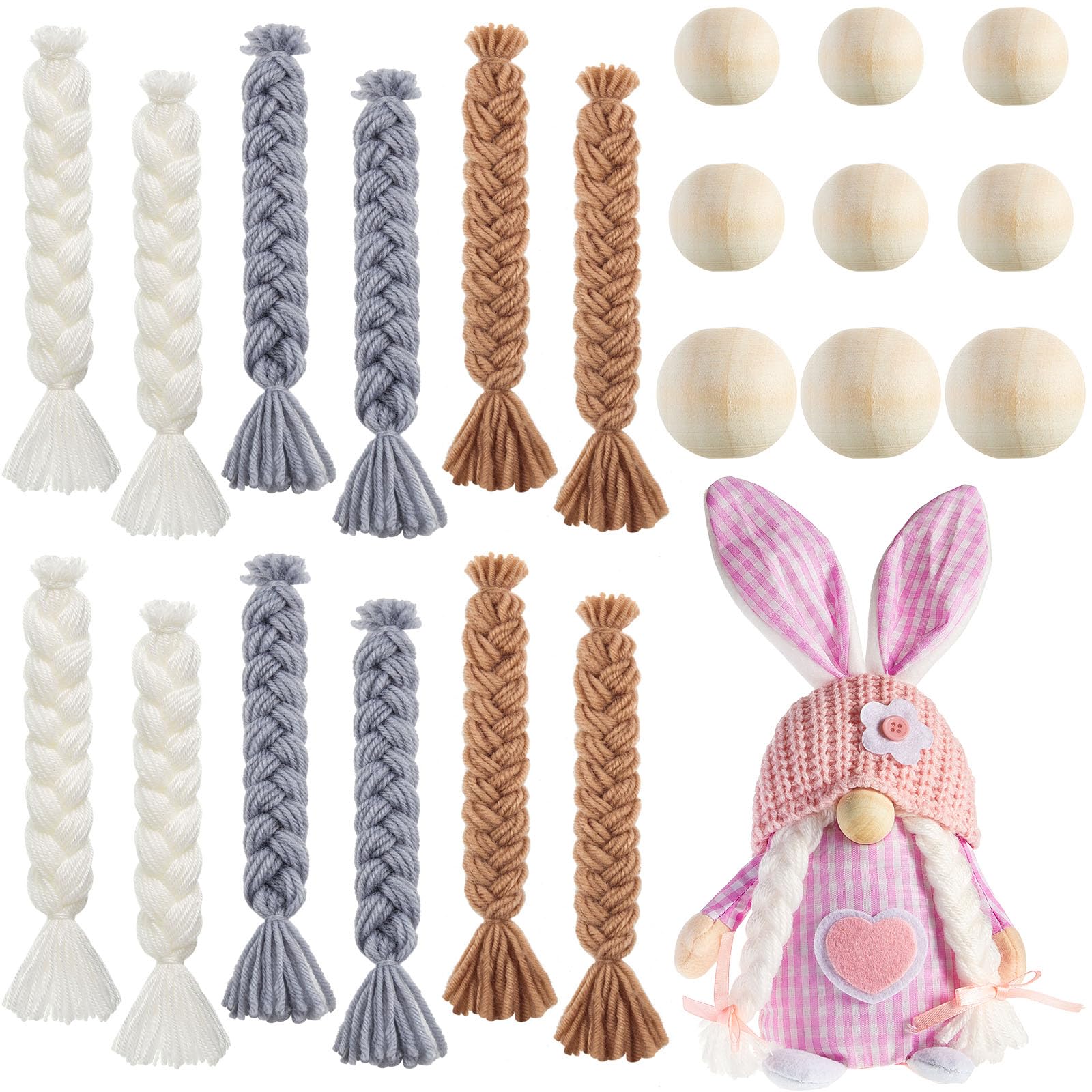 Tresses de nain et nez en bois brut pour réussir vos figurines sans gaspillage de tissu