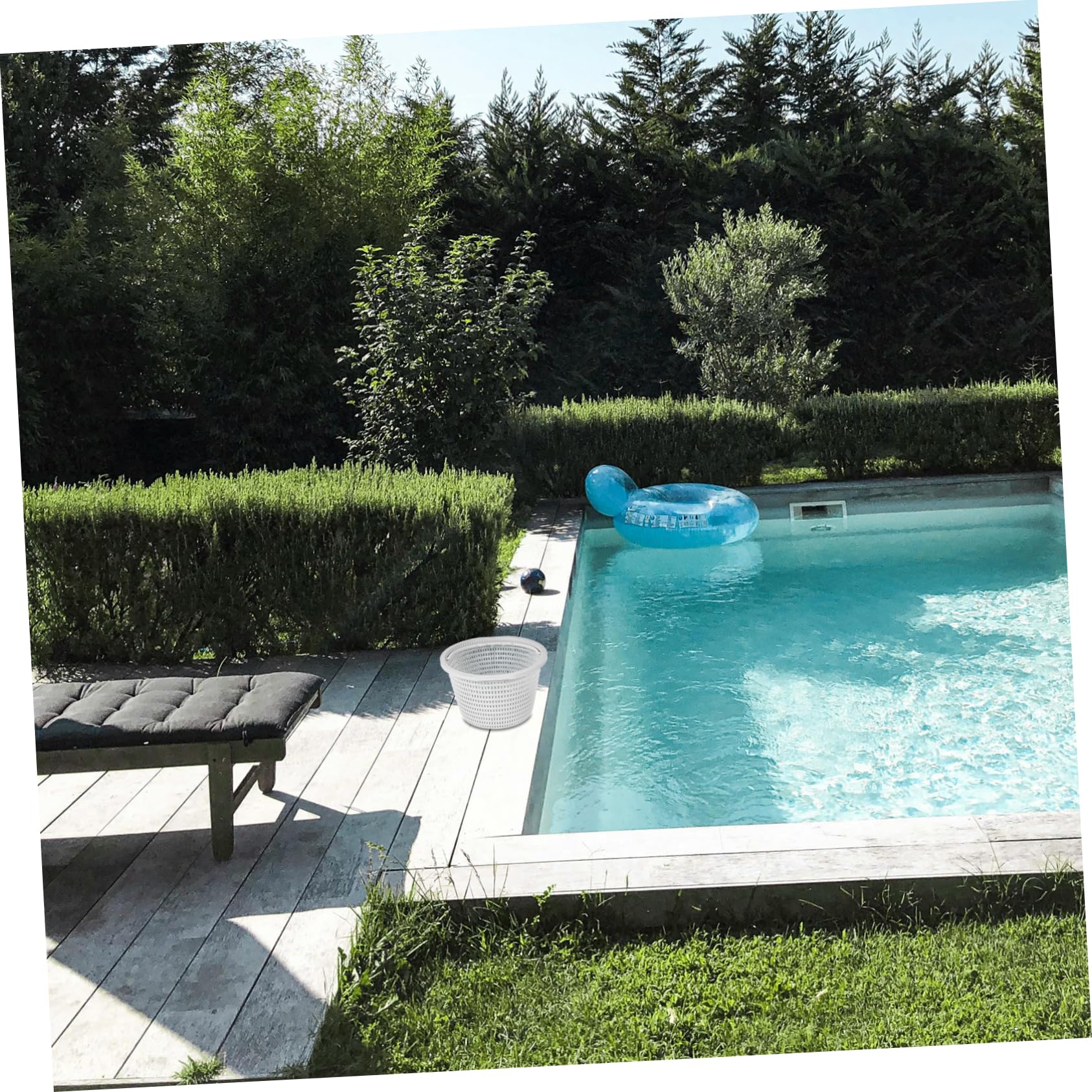 2piezas Cesta De Filtro De Piscina Grande para Skimmer Filtración De Desechos Compatible