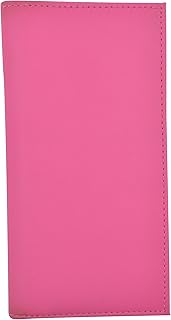 Basic PU Leather Checkbook Covers COLORS (Pink)