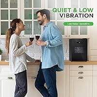 Vista 3 de Nutrichef Refrigerador delgado de vino de 12 botellas Ideal tanto para vinos tintos como blancos Temperatura ajustable de 41 °F a 64 °F Ultra