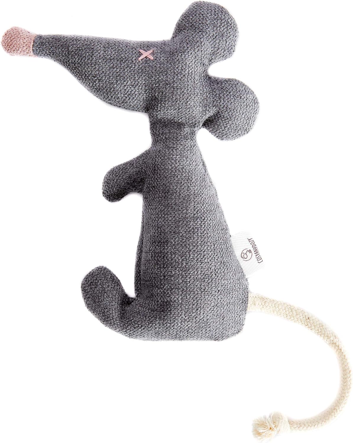 Cat toy with catnip, rat; original cosy and dozy, handmade in Poland