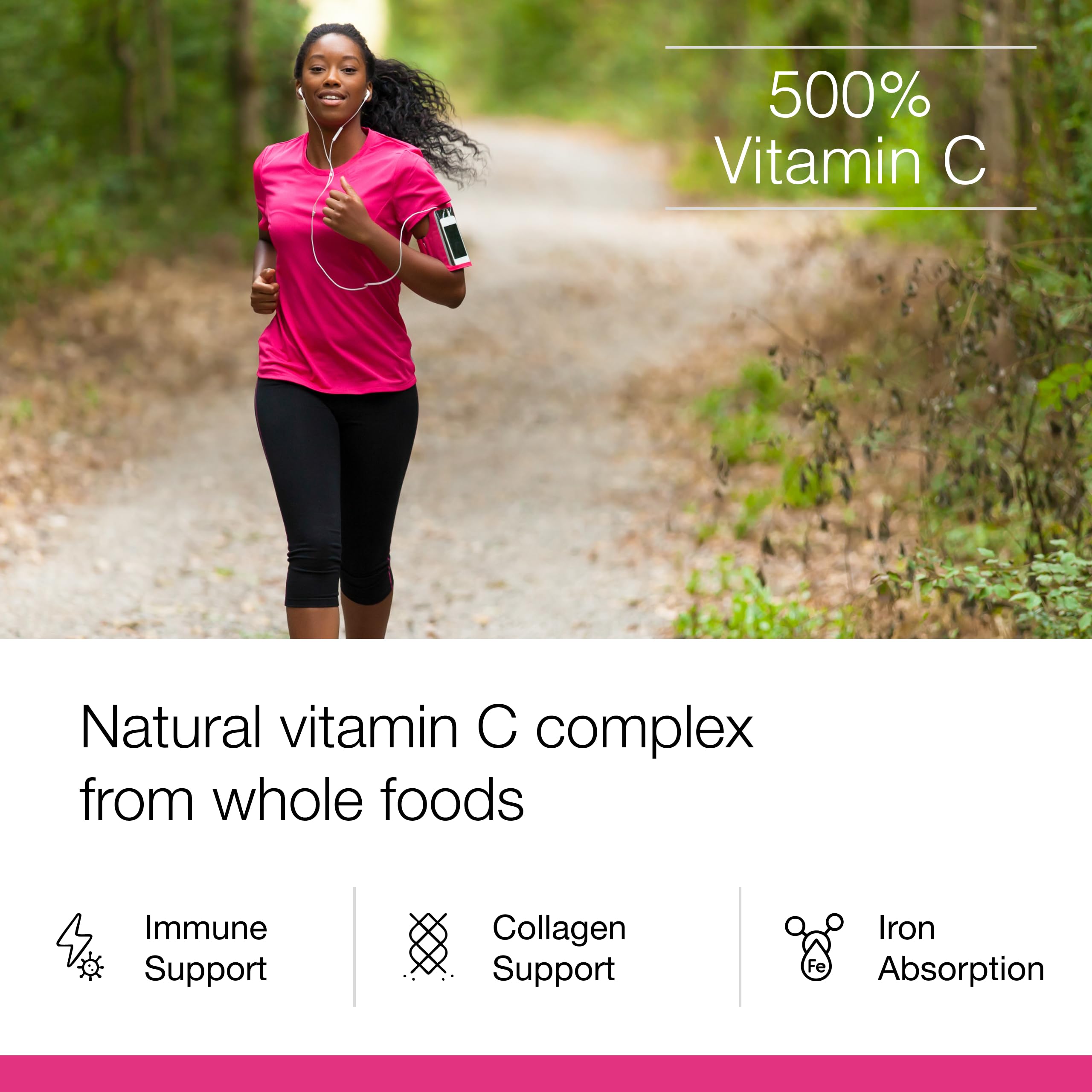 Dr. Schulze's Super-C Plus Vitamin C Immune Support, 60 Count, 20 Servings — Amazon image 3