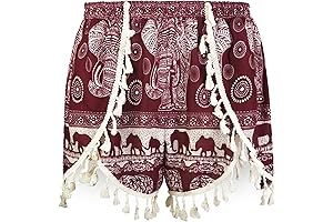 Harem Shorts for Women, Casual Yoga Shorts, Relaxed Beach Shorts