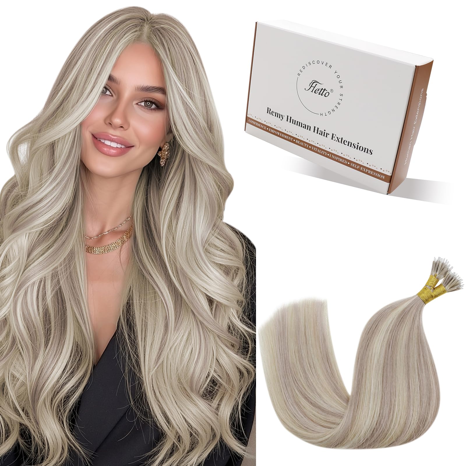 Hetto Echthaar Extensions Remy