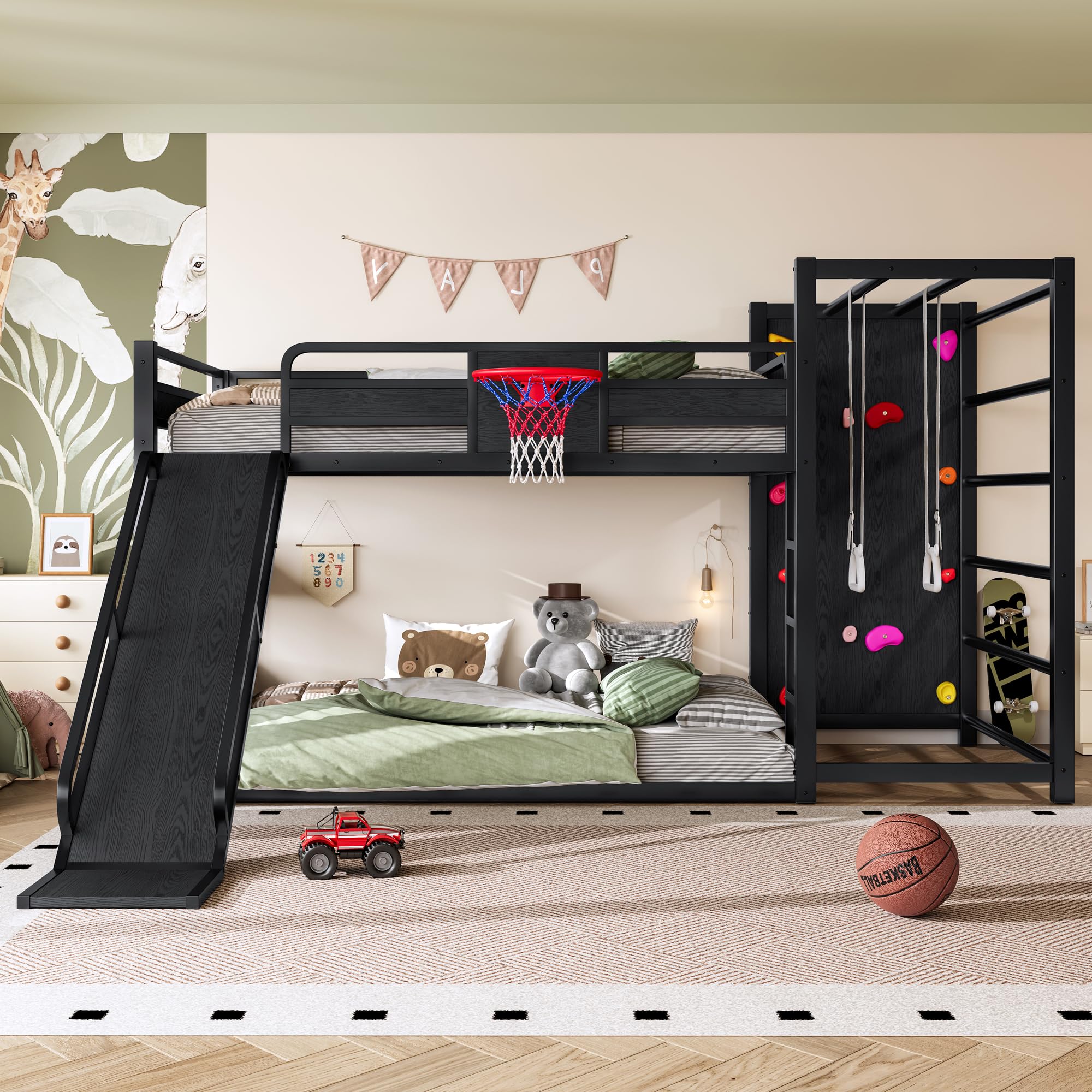 KEIKI Full House Loft Bed with all features