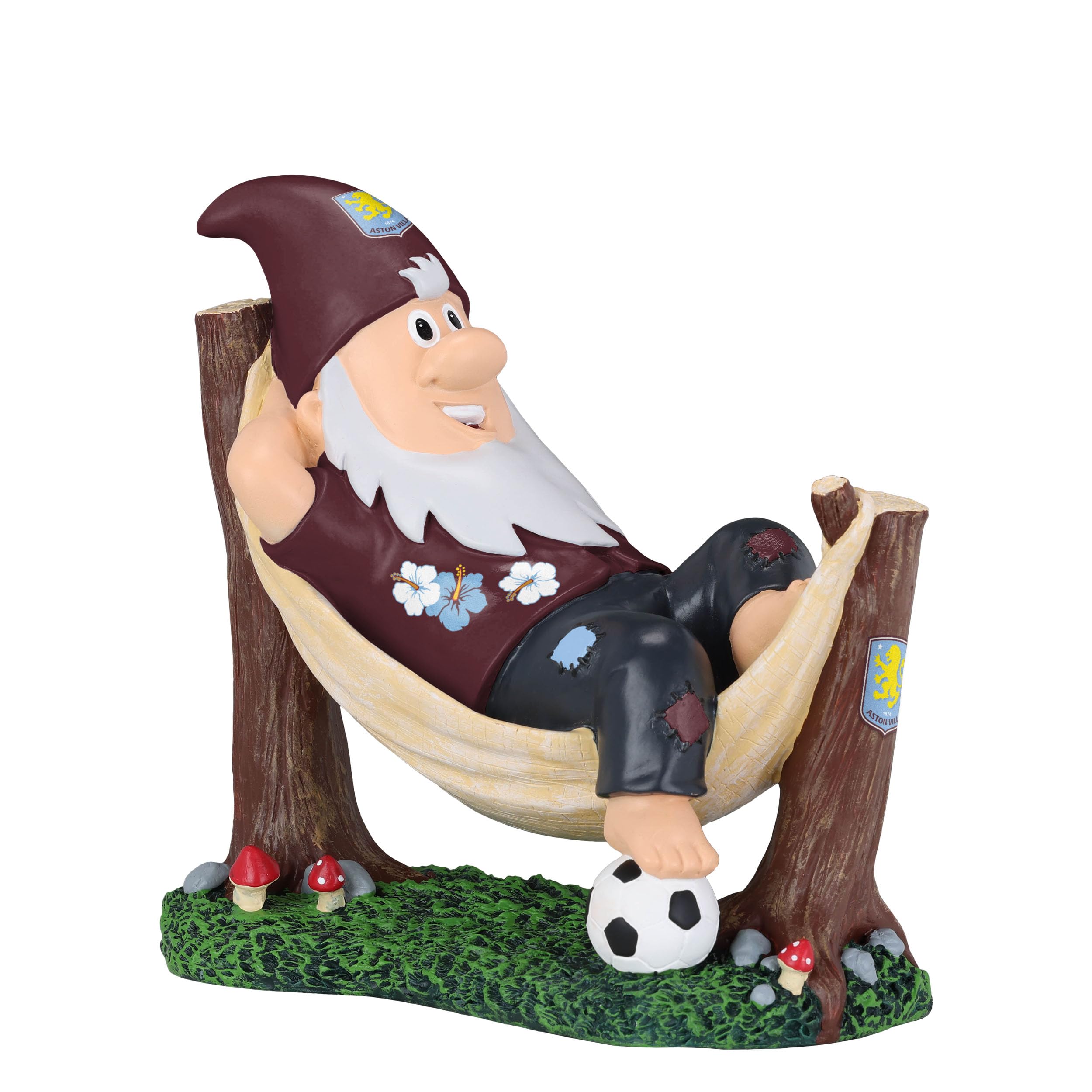 FOCO Officially Licensed Aston Villa FC Hammock Gnome