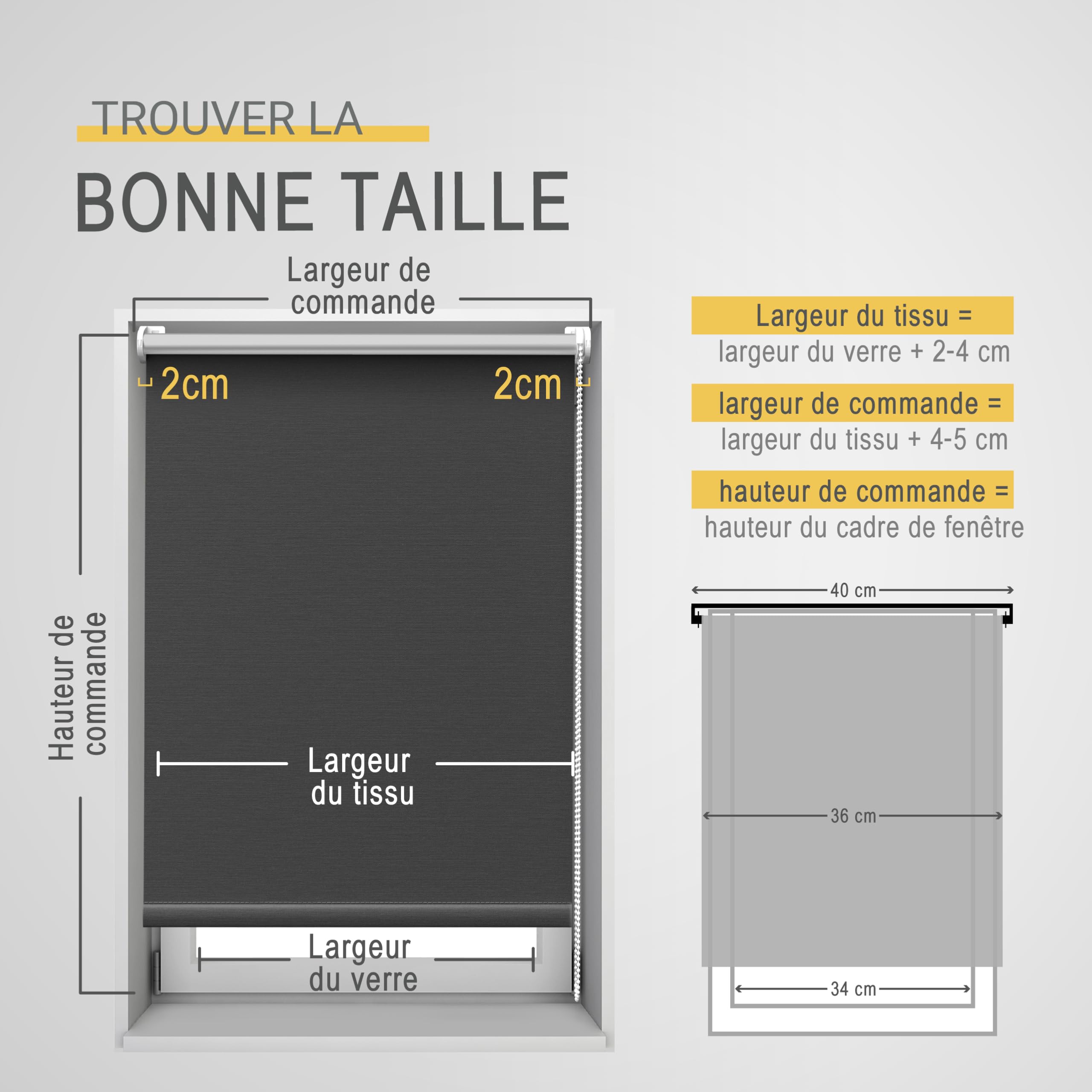 Sol Royal Store occultant Thermique pour fenêtre sans perçage | 60x160cm anthracite rideau intérieur robuste toute l'année réglable en continu pince protection isolant SolReflect T42