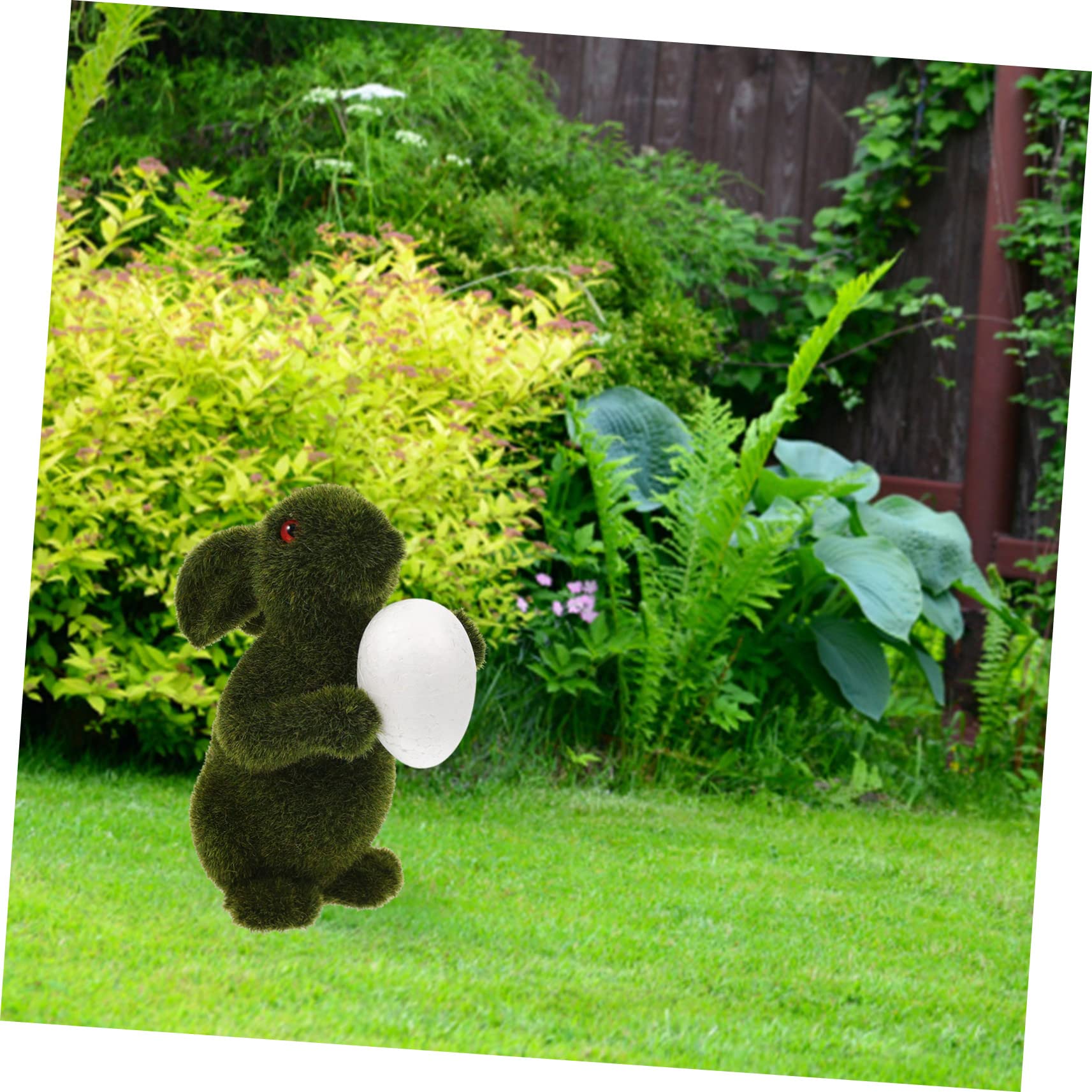 Alipis 5 Pz Coniglietto Di Pasqua Affollamento Figurine Di Coniglio Decorazioni Esterne Arredamento Da Giardino In Miniatura Affollamento Coniglietto Da Tavolo Ornamento Muschio Di