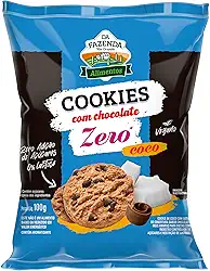 BIOSOFT Cookies Coco Com Chocolate Zero Açúcar 100G