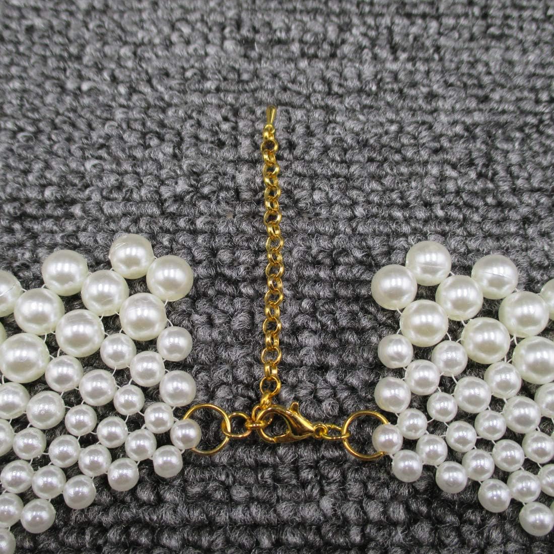 Handmade Faux Pearls Detachable False 