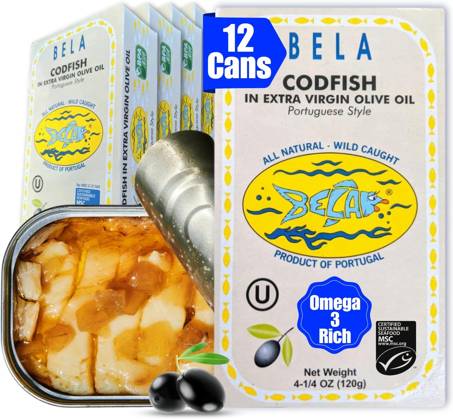 BELA Codfish in EVOO