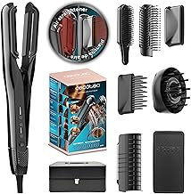 Cecotec AirLisse 6i1n Elite.112000RPM, Air Flow 13m/s, Plasma Function, Brushless Motor, Conventional Brush Included, Leather Case