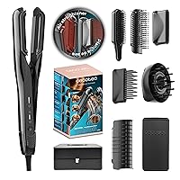 Cecotec Piastra per Capelli con Aria con 6 Accessori AirLisse 6in1 Elite. 112000RPM