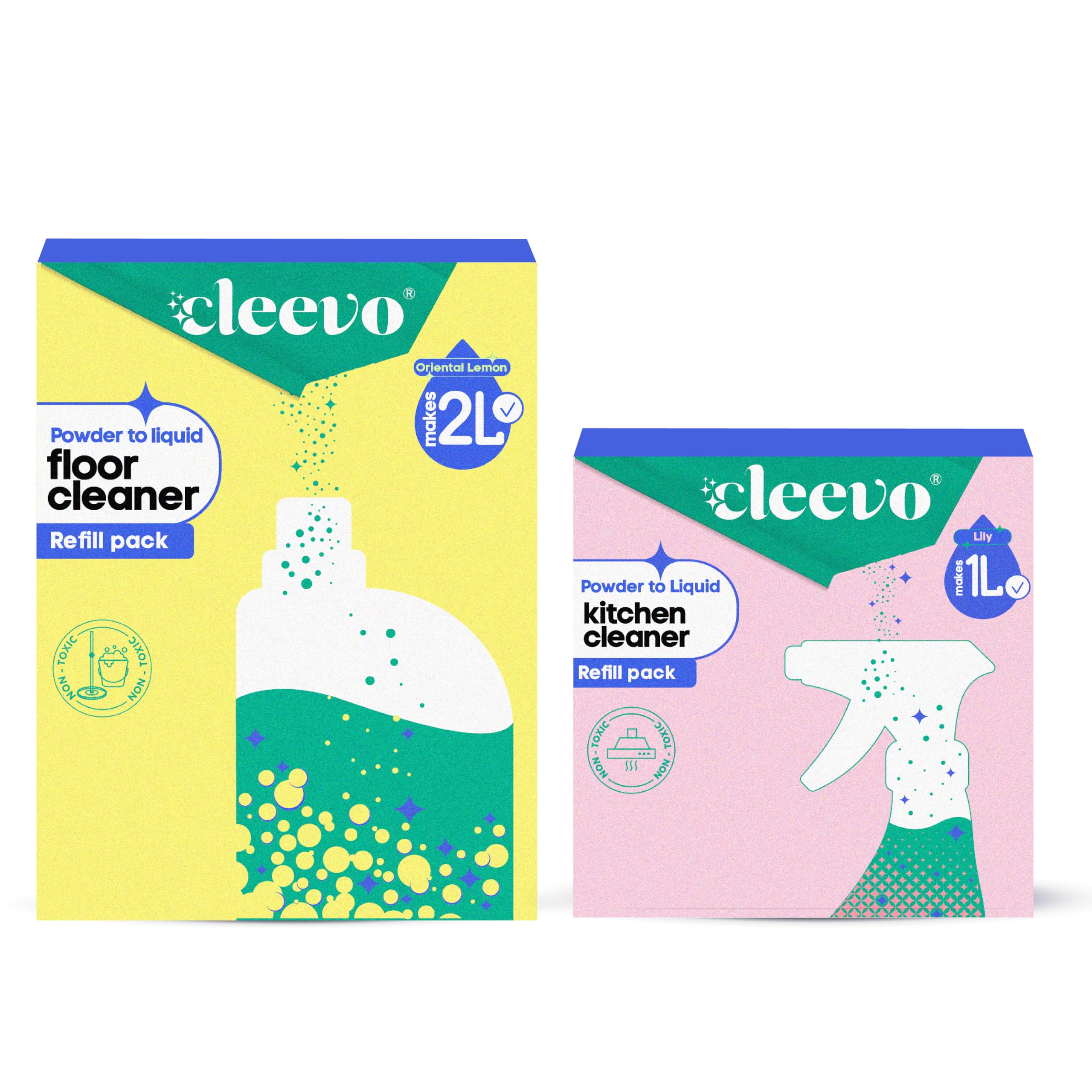 Kitchen Cleaner & Floor Cleaner Combo - Refill Pack (1L+2L)-picture-13