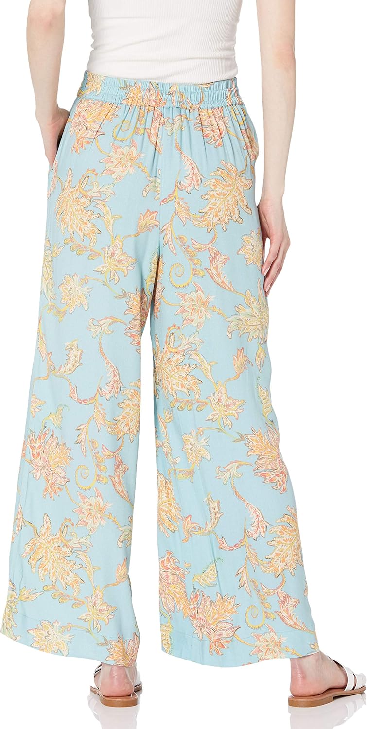 Jessica Simpson Womens Julie Pull on Wide Leg Pant Plus - Image 3