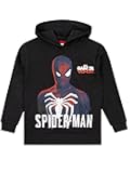Spiderman Hoodie | Spiderman Boys Clothes | Spider- Man Boys Hoodie | Official Spiderverse Merch