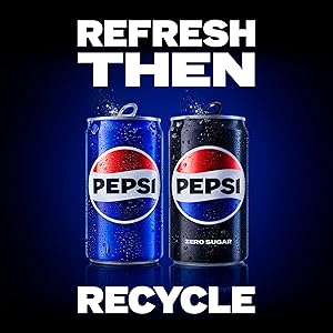 Pepsi Zero Sugar Cola Soda, 12 Fl Oz Cans (Pack of 12)