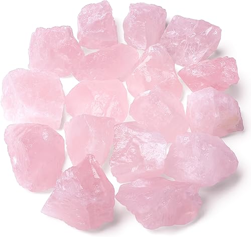 Miniatura 8 de DUQGUHO 8 piezas de cristales crudos de cuarzo a granel de 1 pulgada, piedras naturales en bruto y piedras curativas, piedras preciosas para reiki,