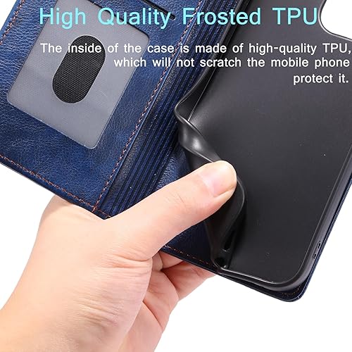 Vista 17 de Funda de cuero compatible con Samsung Galaxy A53 5G, compatible con Samsung SM-A536B/DS Galaxy A53 5G / SM-A536E/DS SM-A536U1 SM-A536V SM-A536W/N