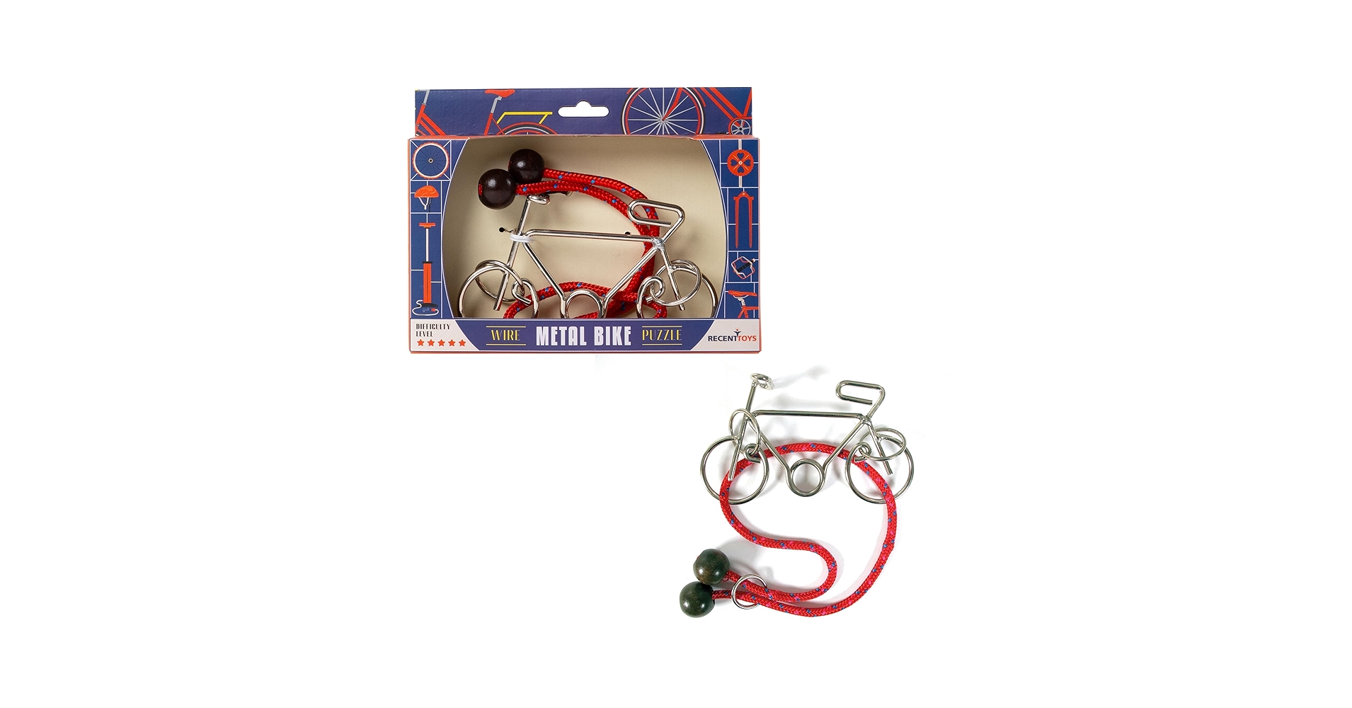 PUZZLE/38Beets：未開封CD Amazon.com: Recent Toys Constantin Metal Bike Puzzle