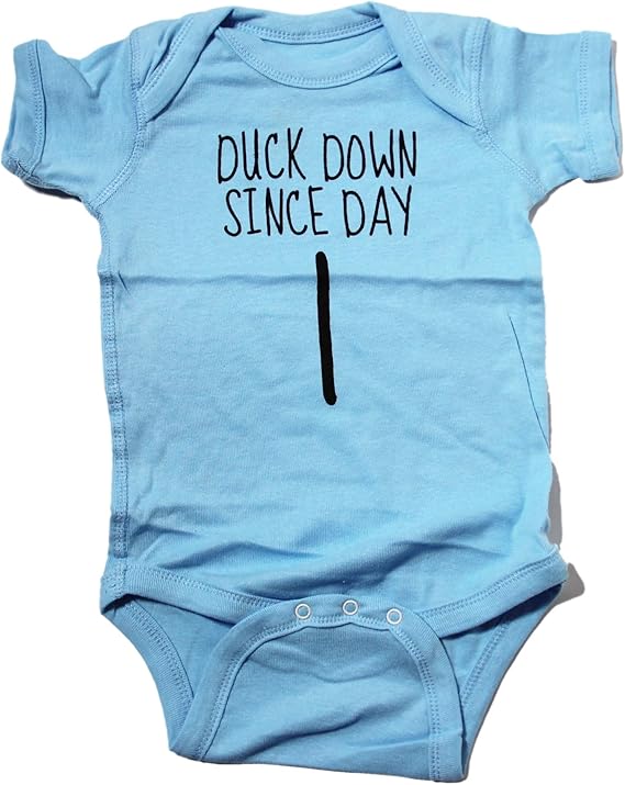 Amazon.co.jp Duck Down Music (ダックダウン) ベビー ロンパース 赤ちゃん Since Day 1