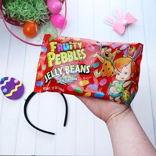 Miniatura 4 de Nuevas gomitas de guijarros frutales, dulces con sabor surtido a granel, golosinas para rellenar huevos de Pascua, 12 onzas