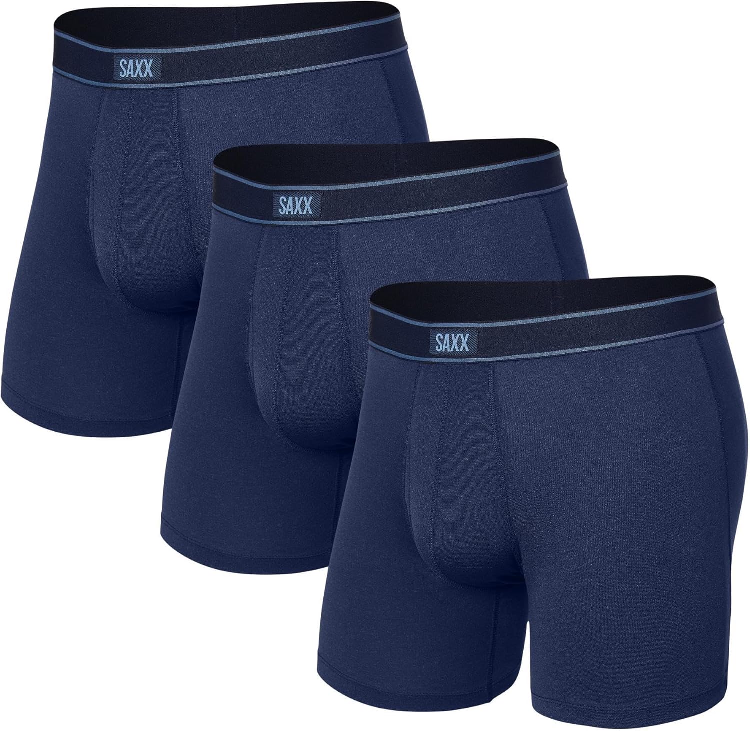 SAXX Daytripper Boxer Brief Fly 3 Pack – Built-In Pouch Support