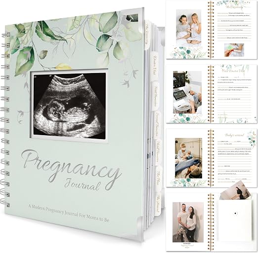 KeaBabies Livre de Grossesse & Planificateur Médical Inspire (Couverture Rigide)